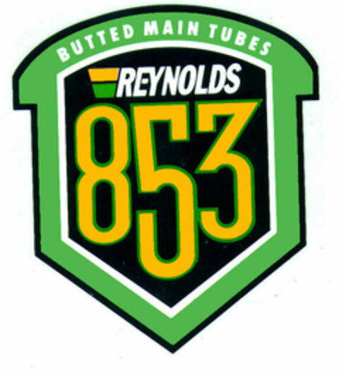 BUTTED MAIN TUBES REYNOLDS 853 Logo (EUIPO, 01.04.1996)