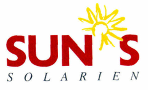 SUN' S SOLARIEN Logo (EUIPO, 07/30/1998)