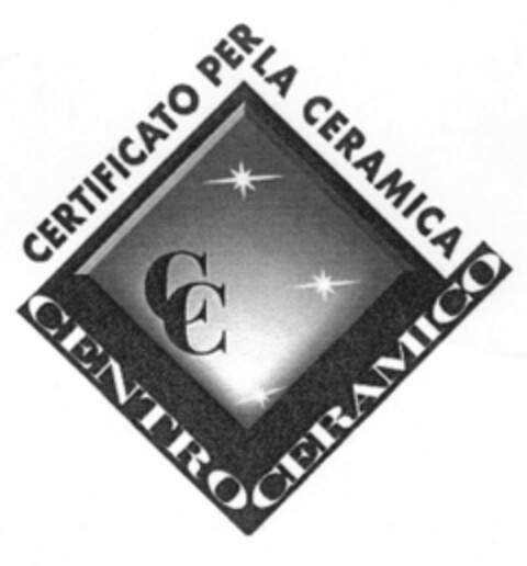 CC CERTIFICATO PER LA CERAMICA CENTRO CERAMICO Logo (EUIPO, 11.10.2000)
