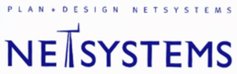 PLAN + DESIGN NETSYSTEMS NETSYSTEMS Logo (EUIPO, 10/13/2000)