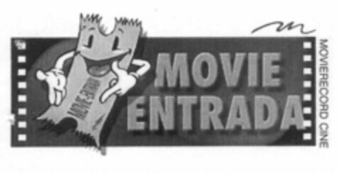 MOVIE ENTRADA MOVIERECORD CINE Logo (EUIPO, 03.04.2001)