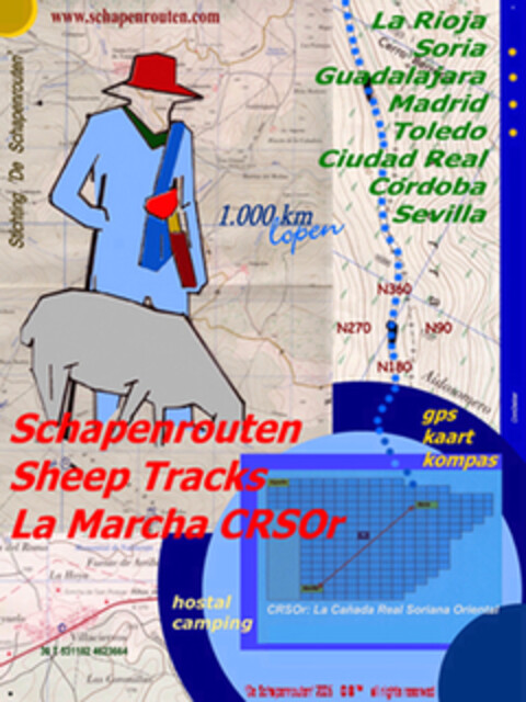 Schapenrouten Sheep Tracks La Marcha CRSOr Logo (EUIPO, 08.04.2005)