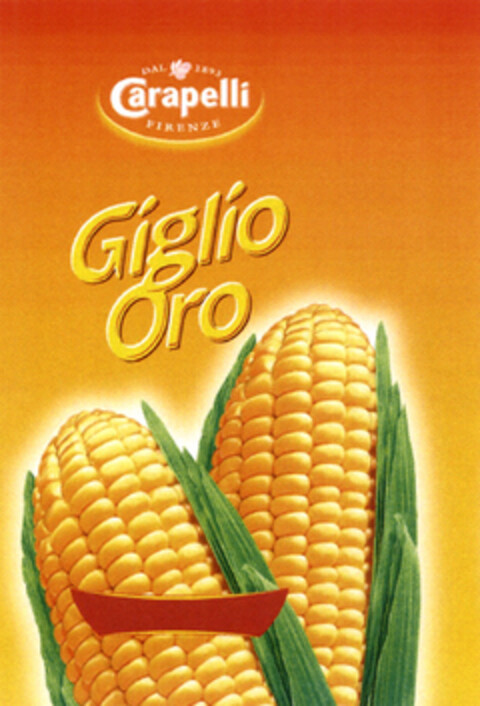 DAL 1893 Carapelli FIRENZE Giglio Oro Logo (EUIPO, 03/31/2005)