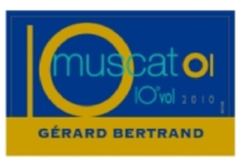 10 MUSCAT 01 
GERARD BERTRAND Logo (EUIPO, 01.03.2011)