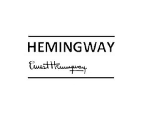 HEMINGWAY Ernest Hemingway Logo (EUIPO, 26.10.2012)