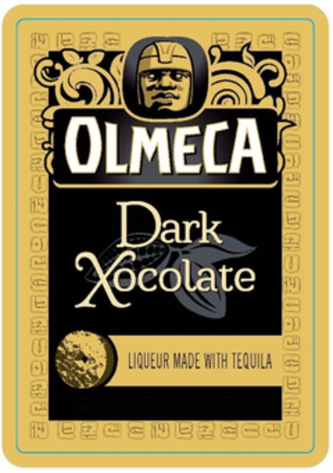 OLMECA DARK XOCOLATE Logo (EUIPO, 06/25/2013)