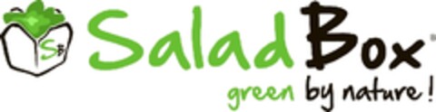 SB SALAD BOX GREEN BY NATURE ! Logo (EUIPO, 16.07.2013)