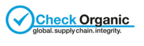 Check Organic global. supply chain. integrity Logo (EUIPO, 03/11/2014)