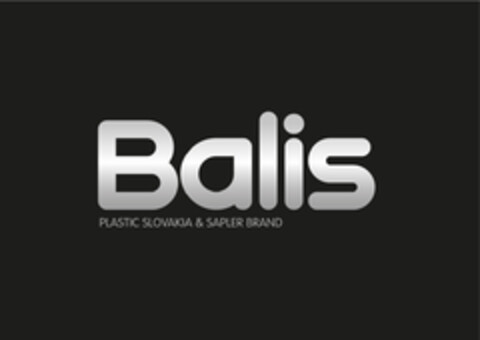 Balis PLASTIC SLOVAKIA & SAPLER BRAND Logo (EUIPO, 06.08.2014)