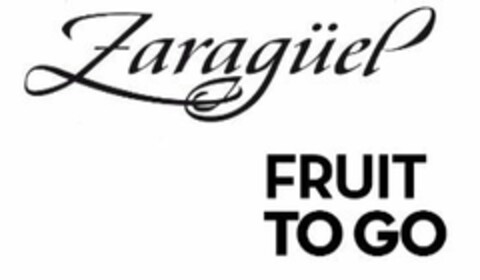 ZARAGÜEL FRUIT TO GO Logo (EUIPO, 13.04.2015)