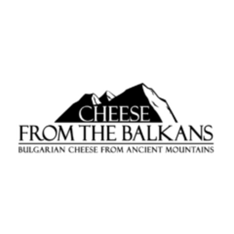 Cheese from the Balkans BULGARIAN CHEESE FROM ANCIENT MOUNTAINS Logo (EUIPO, 11.12.2018)