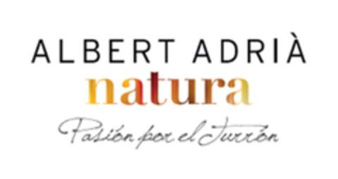 ALBERT ADRIÀ natura Pasión por el Turrón Logo (EUIPO, 11.12.2019)