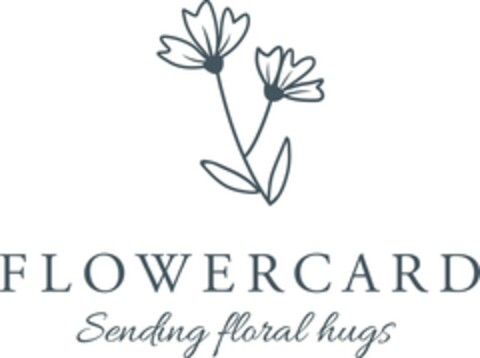 FLOWERCARD Sending floral hugs Logo (EUIPO, 26.02.2021)