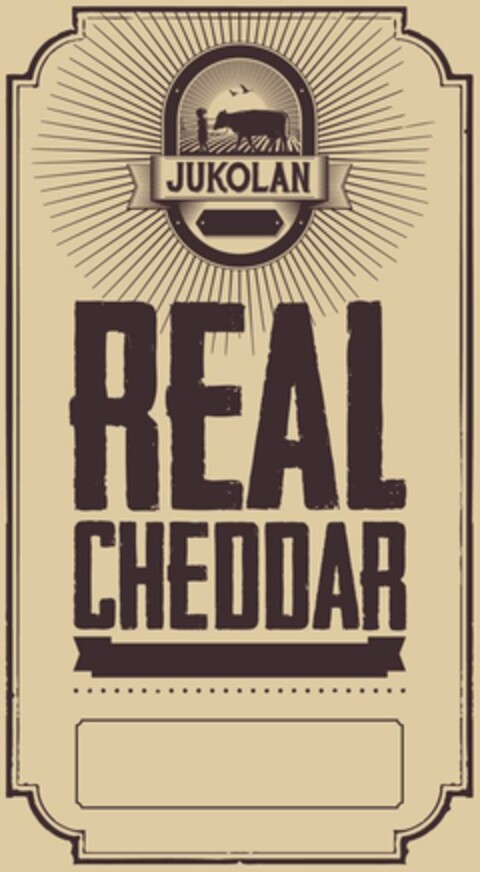 JUKOLAN REAL CHEDDAR Logo (EUIPO, 03.02.2022)