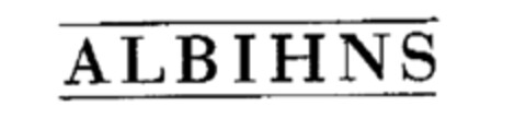 ALBIHNS Logo (EUIPO, 04/01/1996)