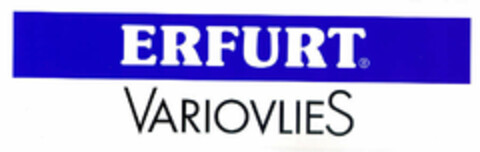 ERFURT VARIOVLIES Logo (EUIPO, 07/18/1997)