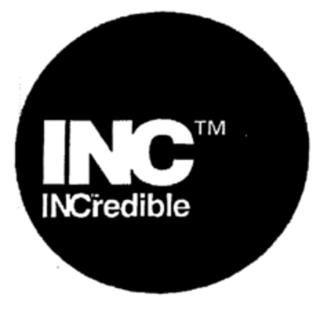 INC INCredible Logo (EUIPO, 11.03.1998)