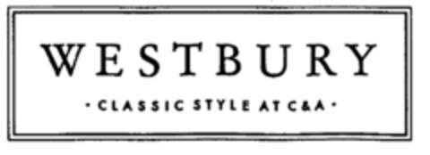 WESTBURY - CLASSIC STYLE AT C&A - Logo (EUIPO, 03.04.1998)