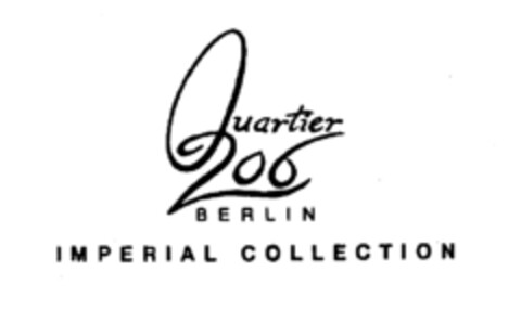 Quartier 206 BERLIN IMPERIAL COLLECTION Logo (EUIPO, 19.08.1998)