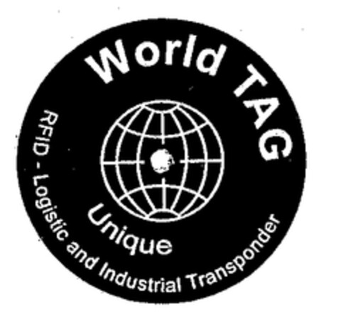 World TAG Unique RFID - Logistic and Industrial Transponder Logo (EUIPO, 13.10.1998)