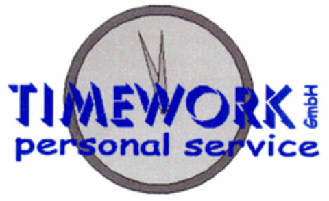 TIMEWORK personal service GmbH Logo (EUIPO, 25.08.1999)