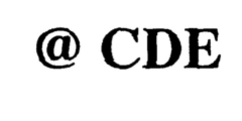 @ CDE Logo (EUIPO, 10.05.2001)