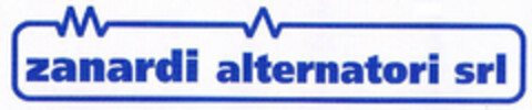 zanardi alternatori srl Logo (EUIPO, 05/22/2001)