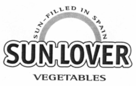 SUN LOVER VEGETABLES SUN-FILLED IN SPAIN Logo (EUIPO, 06/15/2001)