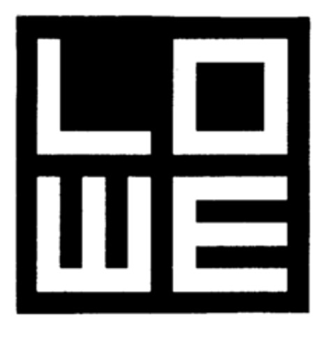 LOWE Logo (EUIPO, 01/16/2002)