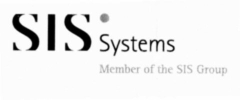 SIS Systems Member of the SIS Group Logo (EUIPO, 19.08.2002)