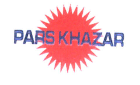 PARS KHAZAR Logo (EUIPO, 07/03/2003)