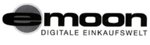 emoon DIGITALE EINKAUFSWELT Logo (EUIPO, 20.02.2004)