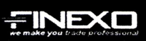 FINEXO we make you trade professional Logo (EUIPO, 03/12/2004)