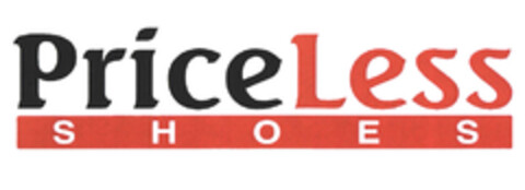 PriceLess SHOES Logo (EUIPO, 13.04.2005)