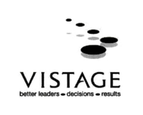 VISTAGE better leaders decisions results Logo (EUIPO, 11/18/2005)