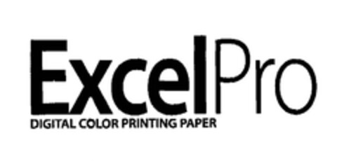 ExcelPro DIGITAL COLOR PRINTING PAPER Logo (EUIPO, 01/09/2007)