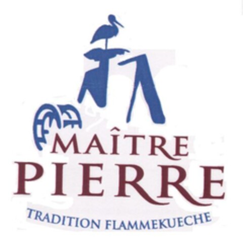 MAÎTRE PIERRE TRADITION FLAMMEKUECHE Logo (EUIPO, 12.02.2007)