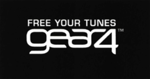 FREE YOUR TUNES gear4 Logo (EUIPO, 05/24/2007)