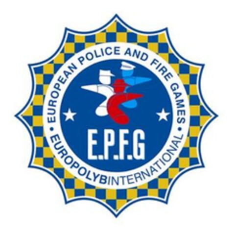 E.P.F.G EUROPEAN POLICE AND FIRE GAMES EUROPOLYBINTERNATIONAL Logo (EUIPO, 05.11.2007)