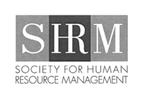 SHRM SOCIETY FOR HUMAN RESOURCE MANAGEMENT Logo (EUIPO, 21.11.2007)