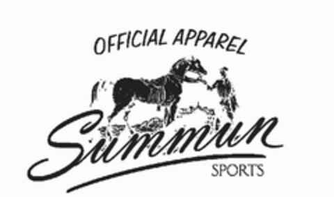 OFFICIAL APPAREL SUMMUN SPORTS Logo (EUIPO, 07/13/2009)