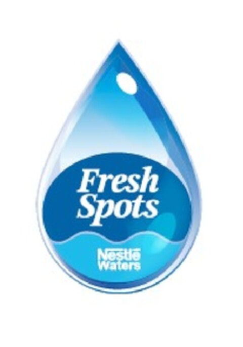 FRESH SPOTS NESTLE WATERS Logo (EUIPO, 18.08.2009)