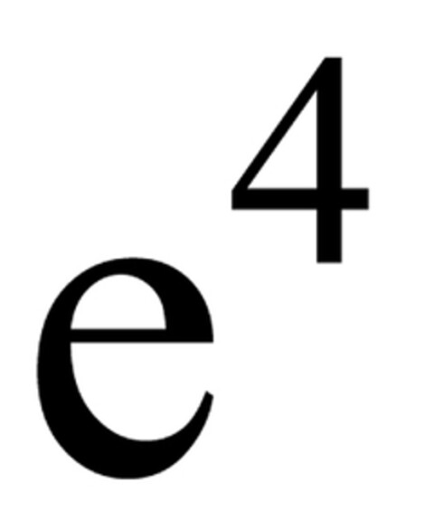 e4 Logo (EUIPO, 09/29/2009)