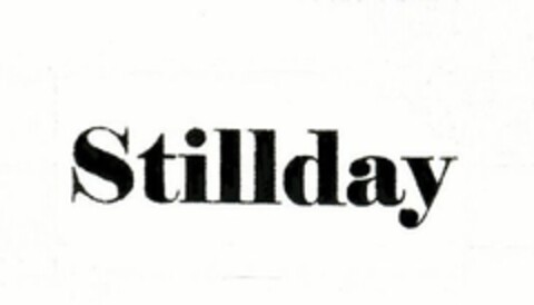 STILLDAY Logo (EUIPO, 06.10.2009)