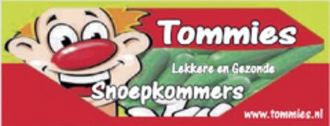 TOMMIES LEKKERE EN GEZONDE SNOEPKOMMERS; WWW.TOMMIES.NL Logo (EUIPO, 12/02/2009)