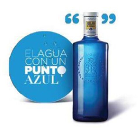 EL AGUA CON UN PUNTO AZUL SOLAN DE CABRAS Logo (EUIPO, 12/30/2011)