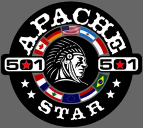 Apache Star 501 Logo (EUIPO, 09.02.2012)