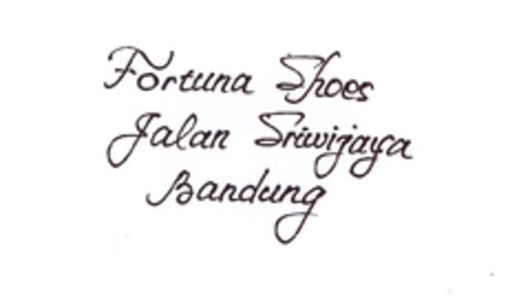 FORTUNA SHOES JALAN SRIWIJAYA BANDUNG Logo (EUIPO, 01/25/2013)