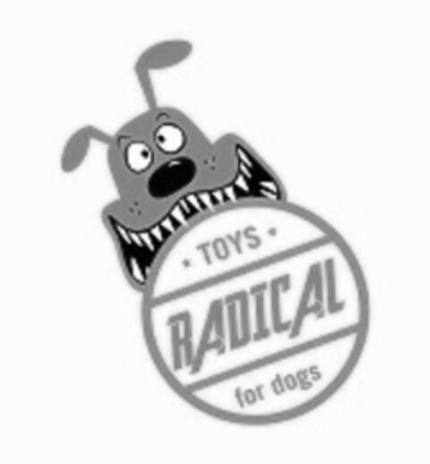 TOYS RADICAL FOR DOGS Logo (EUIPO, 17.02.2015)