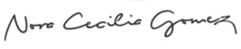 NORA CECILIA GOMEZ Logo (EUIPO, 07.08.2015)